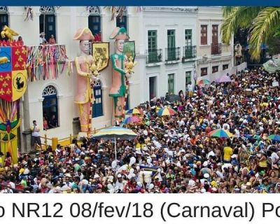 Alteração da NR12 em 08-fevereiro-2018 – Portaria 98