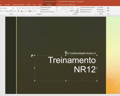 Conteúdo programático anexo II – NR12